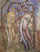 Emile Bernard Adam and Eve (mk06) Sweden oil painting artist
